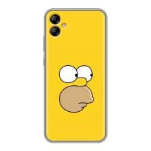 Чехол с Симпсонами для Samsung Galaxy A04e (A042) (VPrint) (Гомер)