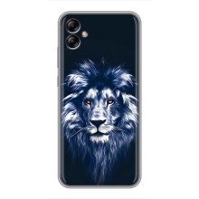 Чехол со Львом для Samsung Galaxy A04e (A042) (VPrint) (Синий Лев)
