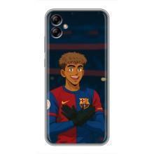 Чехол с футболистом Ламин Ямаль Samsung Galaxy A04e (A042) – Футболист Ямал