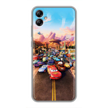 Силиконовый чехол Маквин для Samsung Galaxy A04e (A042) – Тачки Маквин