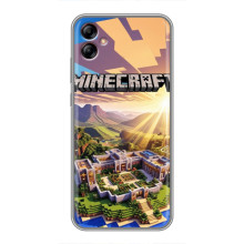 Чехол с картинками Майнкрафт для Самсунг А04е – Minecraft