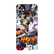 Купить Чехлы на телефон с принтом Anime для Самсунг А04е (Наруто постер)