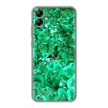 Мраморный чехол на Samsung Galaxy A04e (A042) (VPrint) (Салатный Мрамор)