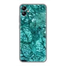 Мраморный чехол на Samsung Galaxy A04e (A042) (VPrint) (Зеленый мрамор)