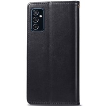 Кожаный чехол книжка GETMAN Gallant (PU) для Samsung Galaxy A04s – Черный