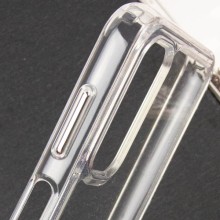 Чехол TPU+PC Clear 2.0 mm metal buttons для Samsung Galaxy A04s – Прозрачный