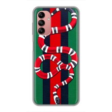 Чехлы ГУЧЧИ для Самсунг А04с (AlphaPrint) (Gucci змия)