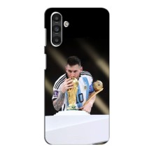 Чехлы Лео Месси Аргентина для Samsung Galaxy A04s (Кубок Мира)