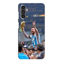 Чехлы Лео Месси Аргентина для Samsung Galaxy A04s (Месси король)