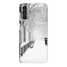 Чехлы на Новый Год Samsung Galaxy A04s (Снегом замело)