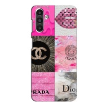 Чехол (Dior, Prada, YSL, Chanel) для Samsung Galaxy A04s (Модница)