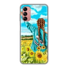 Чехол для Патриота Украины Samsung Galaxy A04s - (AlphaPrint) (Украиночка)