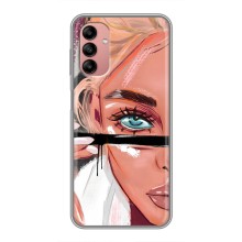 Чехол с печатью для Samsung Galaxy A04s - (Мода) (AlphaPrint) – Макияж