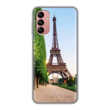 Чехол Эйфелева Башня для Samsung Galaxy A04s - (AlphaPrint) (Дорога в Париж)