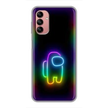 Чехол Амонг Ас для Samsung Galaxy A04s (AlphaPrint) (Яркий скин)