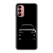 Чехол для Самсунг А04с - с принтом БМВ (AlphaPrint) (Машина BMW)