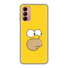 Чехол с Симпсонами для Samsung Galaxy A04s (VPrint) (Гомер)