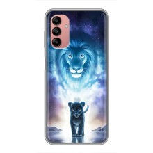 Чехол со Львом для Samsung Galaxy A04s (VPrint) (Маленький лев)