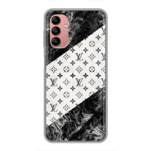 Чехол Стиль Louis Vuitton на Samsung Galaxy A04s (LV на белом)