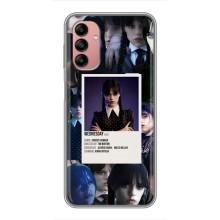 Чехлы Венсдей на Samsung Galaxy A04s Уэнсдей (AlphaPrint) (коллаж Уэнздей)