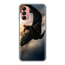 Чехол дракон Беззубик для Samsung Galaxy A04s – Полет Беззубика