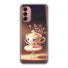 Чехол с мемом Тралалело тралала на Samsung Galaxy A04s (Балерина капучина)