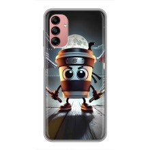 Чехол с мемом Тралалело тралала на Samsung Galaxy A04s (Капучино асасино)