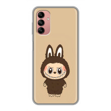 Чехол с Лабубу на Samsung Galaxy A04s – Коричневый Лабубу