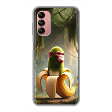 Чехол с мемами тралалело тралала для Samsung Galaxy A04s – Шимпанзини бананини