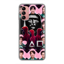 Чохол Гра в кальмара для Samsung Galaxy A04s – Персонажі гри кальмара