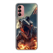 Чехол с картинкой «Хищники» для Samsung Galaxy A04s – Динозавр