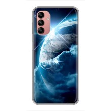 Космические Чехлы для Самсунг А04с (VPrint) (Земля с космоса)