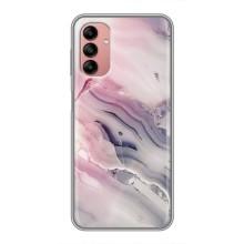 Мраморный чехол на Samsung Galaxy A04s (VPrint) (Пурпурный Мрамор)