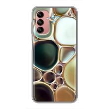 Мраморный чехол на Samsung Galaxy A04s (VPrint) (Радужный Мрамор)