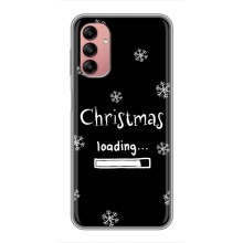 Рождественские, Праздничные Чехлы для Самсунг А04с (Christmas loading)