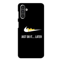 Силиконовый Чехол на Samsung Galaxy A04s с картинкой Nike (Later)