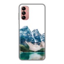 Силиконовый чехол с КАРТИНКАМИ лето для Samsung Galaxy A04s (AlphaPrint) (Гори)