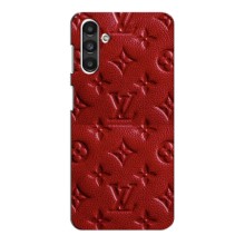 Текстурный Чехол Louis Vuitton для Самсунг А04с – Красный ЛВ