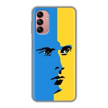 Украинские Чехлы для Samsung Galaxy A04s с картинкой УПА (AlphaPrint) (Степан Бандера)