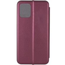 Кожаный чехол (книжка) Classy для Samsung Galaxy A05 – Бордовый