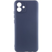 Чохол Silicone Cover Lakshmi Full Camera (A) для Samsung Galaxy A05 – Синій