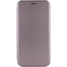 Кожаный чехол (книжка) Classy для Samsung Galaxy A05 – Серый
