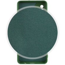 Чехол Silicone Cover Lakshmi Full Camera (A) для Samsung Galaxy A05 – Зеленый