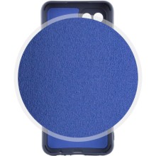 Чехол Silicone Cover Lakshmi Full Camera (A) для Samsung Galaxy A05 – Синий