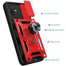 Ударопрочный чехол Camshield Serge Ring для Samsung Galaxy A05 – Красный