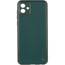 Шкіряний чохол Xshield для Samsung Galaxy A05 – Зелений