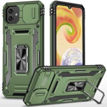 Ударостійкий чохол Camshield Army Ring для Samsung Galaxy A05 (Оливковий)