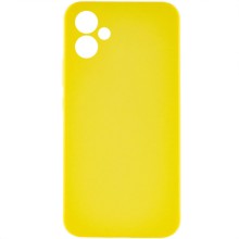 Чохол Silicone Cover Lakshmi Full Camera (AAA) для Samsung Galaxy A05 – Жовтий