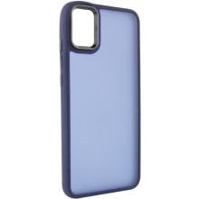 Чехол TPU+PC Lyon Frosted для Samsung Galaxy A05 – Темно-синий