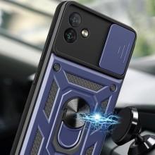 Ударопрочный чехол Camshield Serge Ring для Samsung Galaxy A05 – Синий